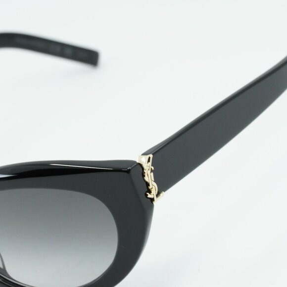 ?️ New Saint Laurent SLM115 002 Sunglasses - Black Frame, Grey Gradient Lenses main image 5